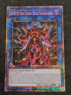 DOOD-EN049 D/D/D Sky King Zeus Ragnarok Starlight Rare 1st Ed YuGiOh In Hand - Image 1