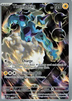 Thundurus Holo Promo SV: Scarlet & Violet Promo Cards 209 NM - Image 1