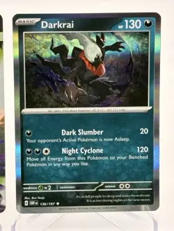 Mega Darkrai ex RR 046/081 Abyss Eye M5 2026 Pokemon Card Japanese - Image 3