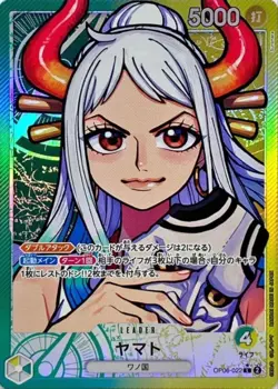 Yamato OP06-022 (Parallel) Leader Wings of Captain ONE PIECE Card Game Japanese - Image 2
