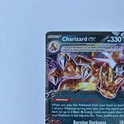 Pokemon Card Charizard EX Black Star Promo 196 Near Mint - Image 4