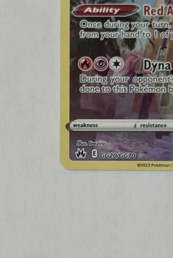 Latias GG20/GG70 SWSH: Crown Zenith: Galarian Gallery Holo Pokemon Card NM - Image 3