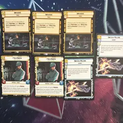 Star Wars unlimited, Leia Organa, custom competitive 50 card deck - Image 2