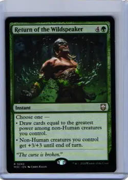 Return of the Wildspeaker Regular - Modern Horizons 3 Commander MTG-NM - Image 1