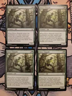 4x Fierce Empath NM/M Mixed Sets MTG Magic - Image 1