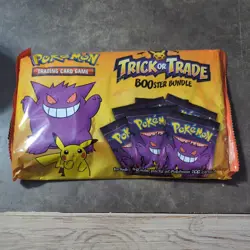 Sealed 2022 Pokemon TCG Booster Bundle Trick Or Trade - 40 Packs 820650850783 - Image 1