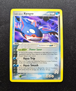 Team Aqua's Kyogre 3/95 Team Magma vs Team Aqua Holo Rare Basic ENG 100 HP - Image 1