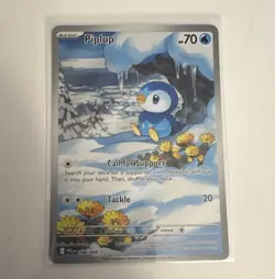 The Pokemon Company Pokemon TCG Piplup 098/094 ME02 IR Holo Eng 70 HP - Image 1