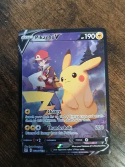 Pikachu V TG16/TG30 - Swsh11: Lost Origin Trainer Gallery Holo - Pokemon - NM - Image 1