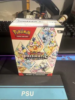 Pokemon TCG Scarlet & Violet Prismatic Evolutions Booster Bundle Sealed - Image 1