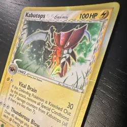 Pokemon Kabutops Delta Species EX Holon Phantoms 9/110 100HP Holo Rare English - Image 3