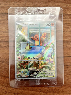 Pokemon Charmander 044 Scarlet & Violet Promo Sealed - Image 1