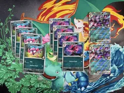 Marnies Grimmsnarl ex 136/182 - Destined Rivals - Pokemon TCG - Evo Line Playset - Image 1