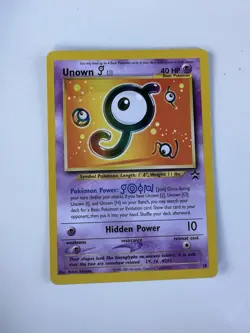 Wizards Of The Coast Pokemon Black Star Promo Unown [J] 38 / 53 - Image 1