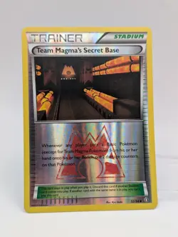 Pokemon Team Magma's Secret Base 32/34 Double Crisis Reverse Holo LP ENGLISH - Image 2