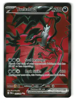 Yveltal ex 105/088 Holo Ultra Rare Perfect Order Pokemon NM - Image 1