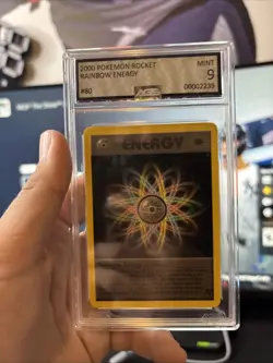 2000 Pokemon Rocket Rainbow Energy AGS 9 - Image 1