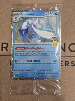 Pokemon Primarina 020/084 Pitch Black Promo: Barnes And Noble : Sealed - Image 2