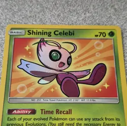The Pokemon Company Shining Celebi SM79 Shining Legends Holo Promo Eng 2017 HP70 - Image 5