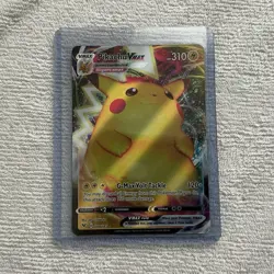 Pokemon TCG Pikachu VMAX 310 HP Vivid Voltage 044/185 Ultra Rare Holo 2020 - Image 1