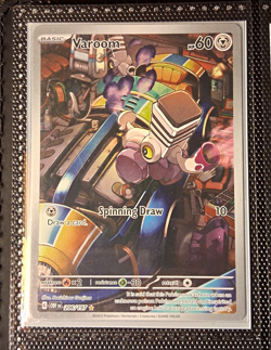 Pokemon TCG Varoom 206/197 SV03 Obsidian Flames Illustration Rare Holo EN 60HP - Image 1