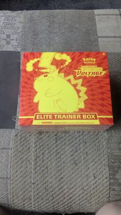 Sealed Pokemon TCG Sword & Shield Vivid Voltage ETB - Image 1