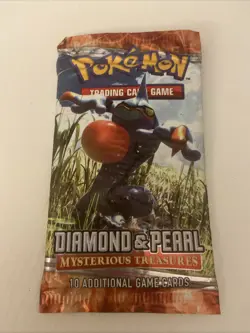Diamond & Pearl Mysterious Treasures Pokemon Bustina Sealed - Image 1