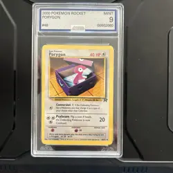 Porygon #48 English 2000 Pokemon Team Rocket AGS Mint 9 - Image 1