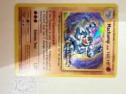 Pokemon TCG Machamp Evolutions Prerelease Promo Holo 59/108 2016 English Stamped - Image 3
