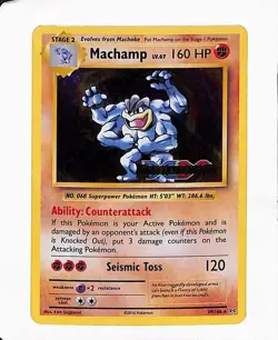 Pokemon TCG Machamp Evolutions Prerelease Promo Holo 59/108 2016 English Stamped - Image 1