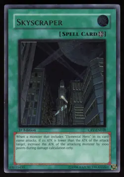 Skyscraper (UTR) CRV-EN048 Ultimate Rare 1st Edition YU-GI-OH - Image 1