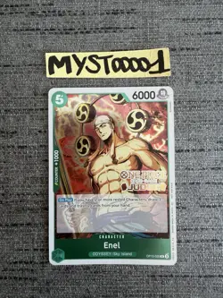 Carte One Piece Enel OP10-025 Promo Stamped JUDGE English - Image 1