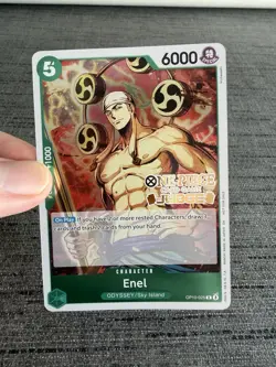 Carte One Piece Enel OP10-025 Promo Stamped JUDGE English - Image 5