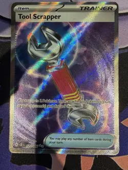 Pokemon TCG Ultra Rare Tool Scrapper 115/086 Chaos Rising English - Image 1