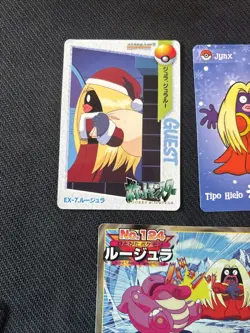 Jynx BUNDLE x3 Cards - EX-7 Pokemon Card Carddass Anime Collection BANDAI 1998 - Image 2