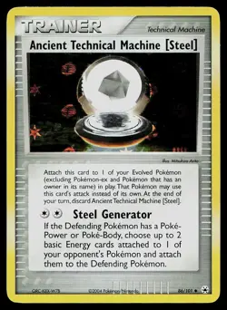 Pokemon Card Hidden Legends Ancient Technical Machine 86/101 Reverse Holo - Image 1