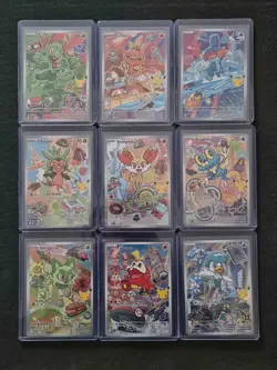 COMPLETE SERIES 3 First Partner Illustration Full Set 9 Cards Pokemon TCG - Image 1