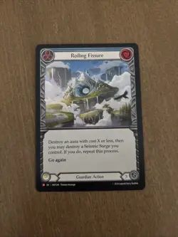 Flesh and Blood FAB Roiling Fissure NM Majestic Non Foil The Hunted - Image 1