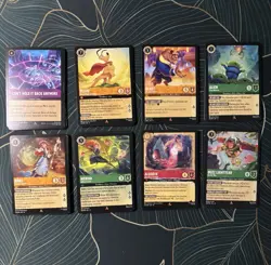 Lorcana 750 Card Lot. 10 Legendary 3 Epic. Much More. Sets 9-12 See Details. - Image 4