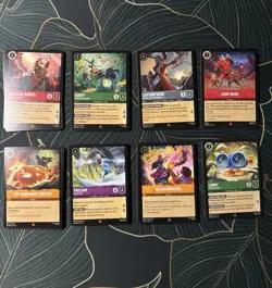 Lorcana 750 Card Lot. 10 Legendary 3 Epic. Much More. Sets 9-12 See Details. - Image 5