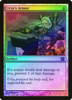 Urza's Armor FOIL 8th Edition PLD Artifact Rare MAGIC GATHERING CARD ABUGames - Image 1