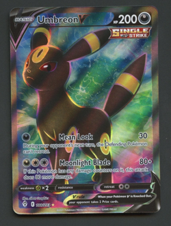 Umbreon V 188/203 Evolving Skies NM Full Art Rare Pokemon Card *READ DESCRPTN* - Image 1