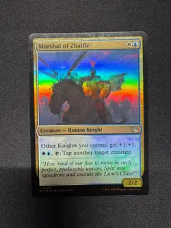 MARSHAL OF ZHALFIR FOIL - Magic: The Gathering - Tan NM/M - Image 1