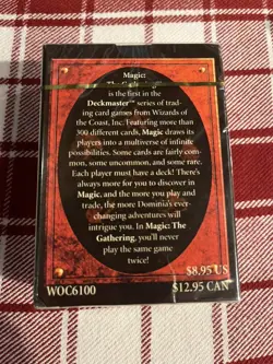 MAGIC THE GATHERING,4TH EDITION STARTER DECK,NEW,FACTORY SEALED - Image 2
