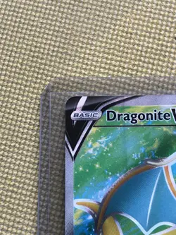 Pokemon TCG Dragonite V (Full Art) Pokemon Go 076/078 Holo Ultra Rare - Image 3