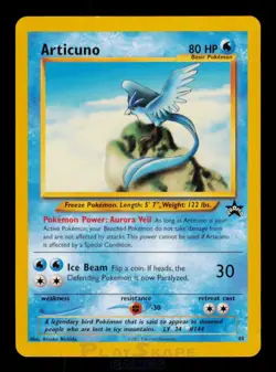 Pokemon Card Articuno 48 Wizards Black Star Promos Promo Vintage NM 1999 - Image 1
