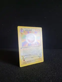 Pokemon Karte Lektrobal - 1. Edition - 21/102 Basis Set - Image 2