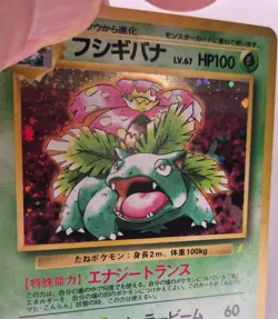 1996 Pokemon Venusaur #003 Holo CD Promo Japanese LP - Image 2