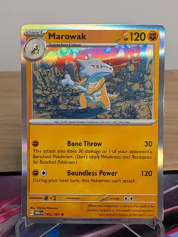MAROWAK 105/165 RARE 151 POKEMON NM - Image 1