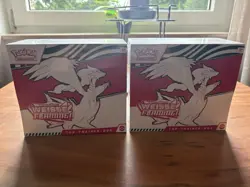 2x Pokemon ETB Weiße Flammen Top-Trainer-Box OVP Deutsch Neu Sealed - Image 1